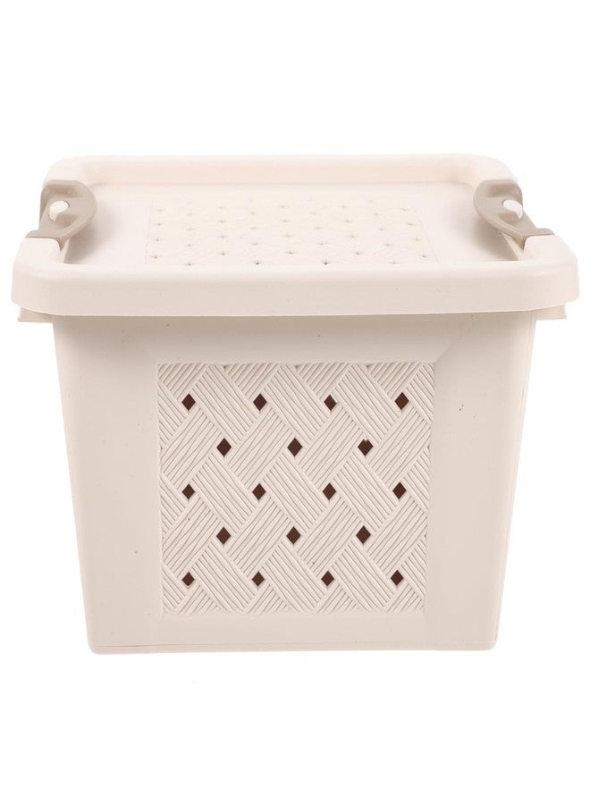 BUGUUYO Hamster Carrier Box Plastic Small Pet Transport Box Breathable Travel Carrier with Spacious Interior Easy to Clean for Hamsters and Small Animals - Image 1